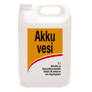 Akkuvesi 5L