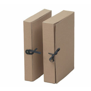 Arkistokotelo A4/10cm nappi/nauha