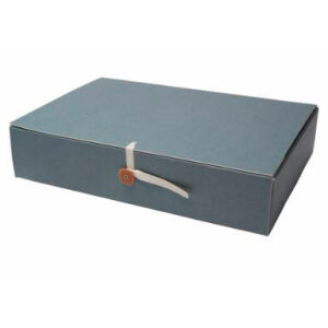 Arkistokotelo A4/4cm nappi/nauha