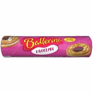 Ballerina vadelma täytekeksi 190g