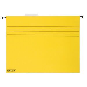 Centra riippukansio A4 keltainen