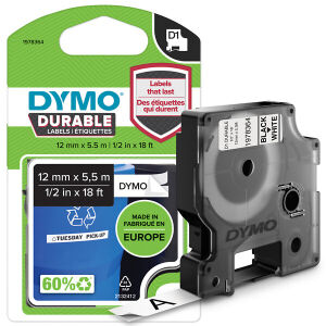 Dymo D1 tarranauha durable