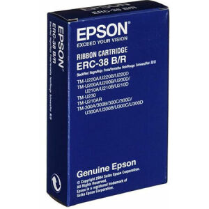 Epson ERC-38 musta/punainen