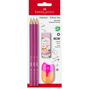 Faber-Castell Graphite school set