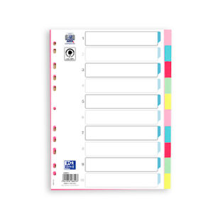 Hakemisto A4 10-os. moniväri