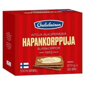 Hapankorppu Oululainen 370g