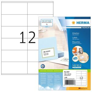 Herma Premium 4457 A4/12-os