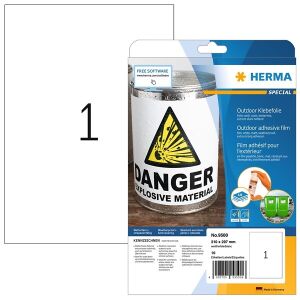 Herma Special 9500 A4/1-os säänkestävä