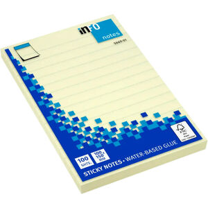 Info Notes viestilappu viivat