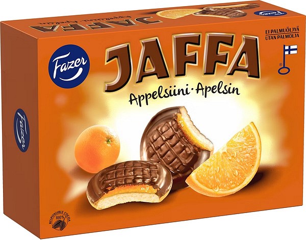 Keksi Fazer Jaffa leivoskeksi