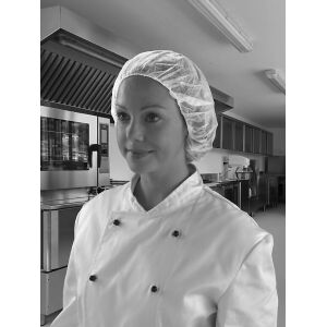 Kertakäyttö suojamyssy Bouffant