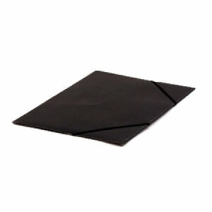 Kulmalukkokansio 108K A4 musta