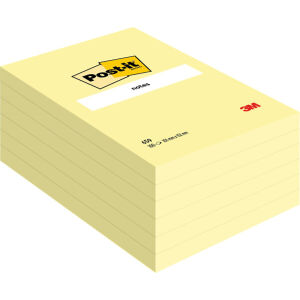 Post-it Canary Yellow 152x102mm