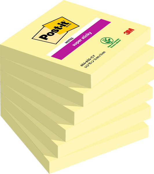 Post-it Super Sticky Canary Yellow