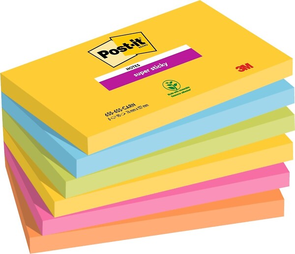 Post-it Super Sticky Carnival