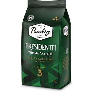 Presidentti Tumma Paahto Papu 1kg