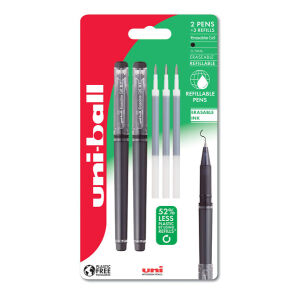 Pyyhittävä geelikynä Uni UF-222-07 musta