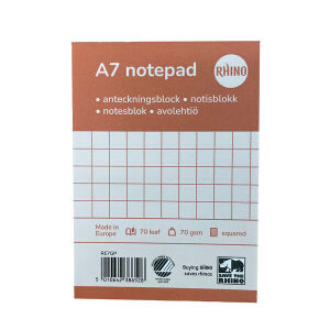 Rhino avolehtiö A7 70 sivua