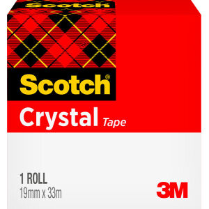 Scotch Crystal teippi 19mm 33m