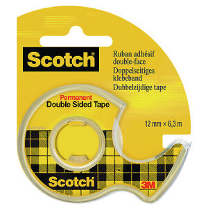 Scotch teippi kaksipuolinen 12mm 6
