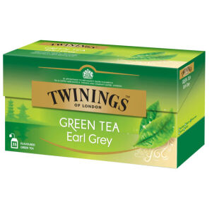Twinings Earl Grey vihreä tee 25x1