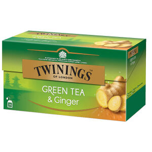Twinings vihreä tee ja inkivääri