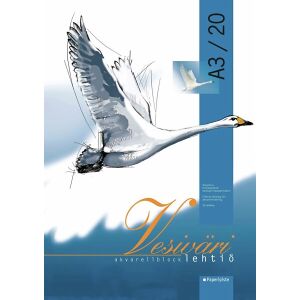 Vesivärilehtiö A4/20