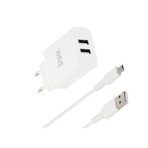 Wave verkkolaturi 2xUSB-A